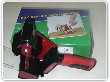 Imported carton sealing dispenser, Automatic tapping machines available