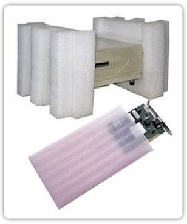 Customized foam in different shapes, suitable to your product shapes